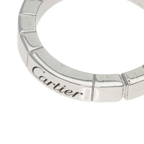CARTIER 18k White Gold Diamond Lanier Ring - Picture 5 of 10